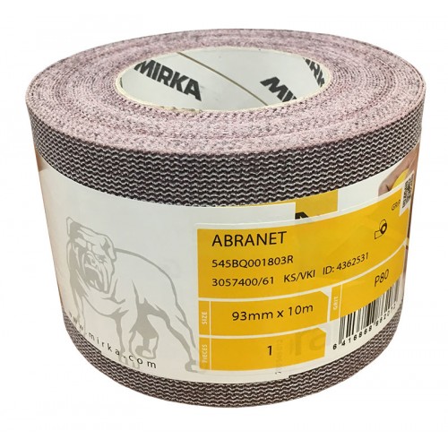 Mirka rollo de lijado Abranet 93 mm X 10 m 