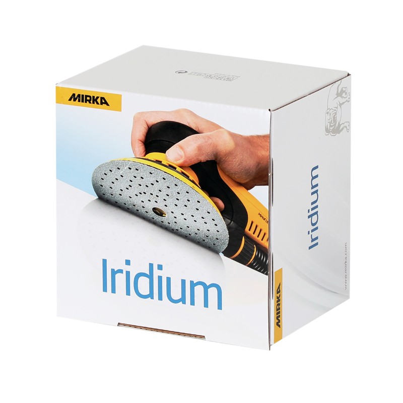 Discos de desbaste Mirka IRIDIUM Ø 150 mm 121 agujeros