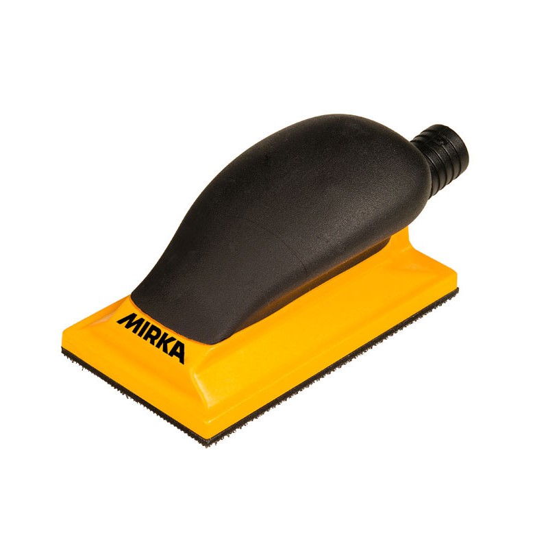 Taco de lijado Mirka 70x125mm Grip 13H Amarillo