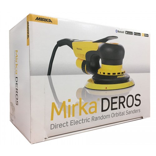 Lijadora rotorbital eléctrica Mirka DEROS 680CV 150mm Aspir. Órbita 8,0